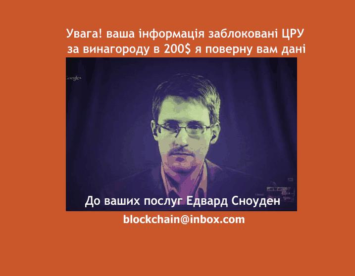 Fig. 6. Aura wallpaper depicting Snowden