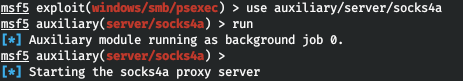Creating a SOCKS proxy server Creating a SOCKS proxy server