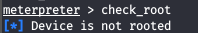Checking smartphone for root privileges Checking smartphone for root privileges