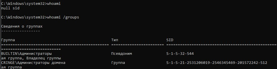Null SID