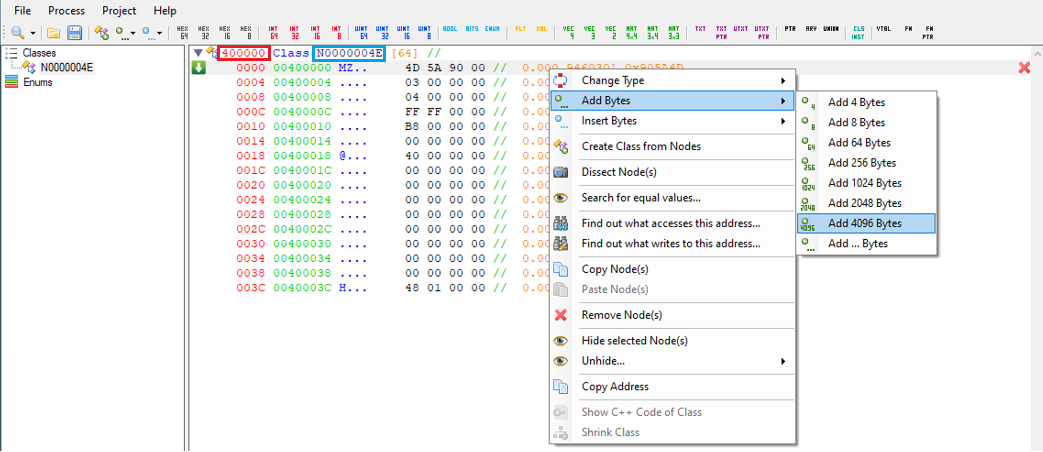 Configuring ReClass.NET Configuring ReClass.NET