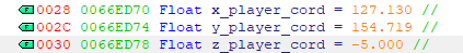Renaming offsets and assigning types to them Renaming offsets and assigning types to them