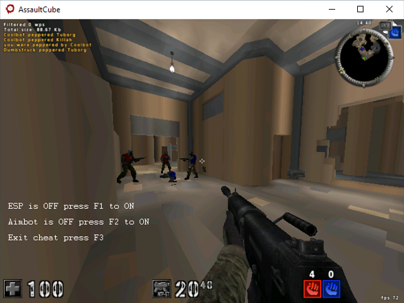 Cheat menu Cheat menu
