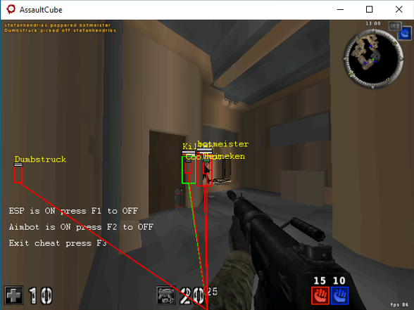 Aimbot functional test Aimbot functional test