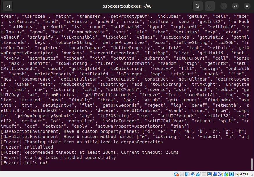 Fuzzing V8 Fuzzing V8