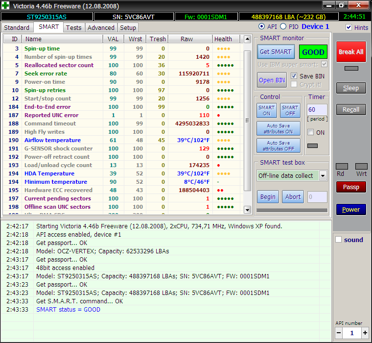 Victoria detects hidden defects in SMART analysis Victoria detects hidden defects in SMART analysis