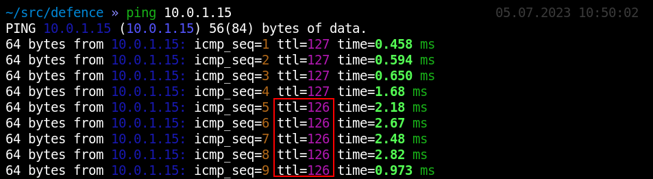 Traffic interception attack detected in a remote network segment Traffic interception attack detected in a remote network segment