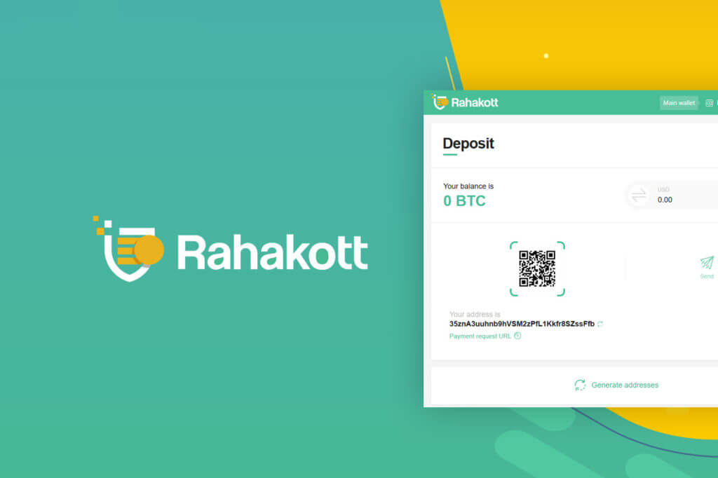 Rahakott is an online bitcoin wallet with an embedded mixer Rahakott is an online bitcoin wallet with an embedded mixer