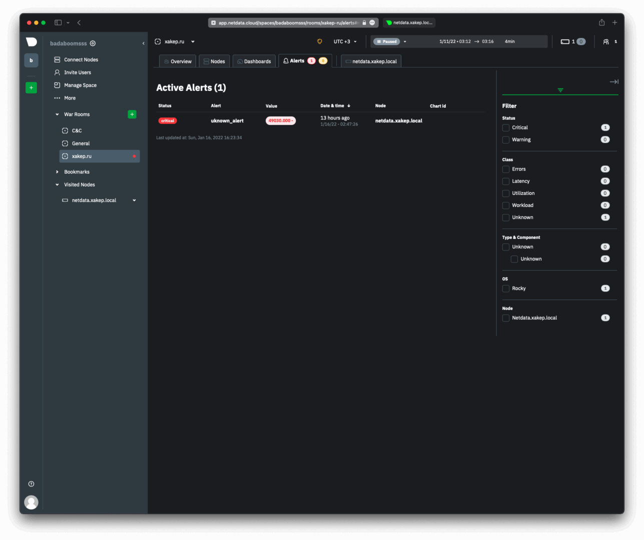 The Redis unavailability trigger is still active The Redis unavailability trigger is still active