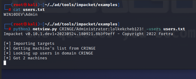 Searching the entire domain for sessions Searching the entire domain for sessions