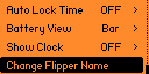 Changing the Name