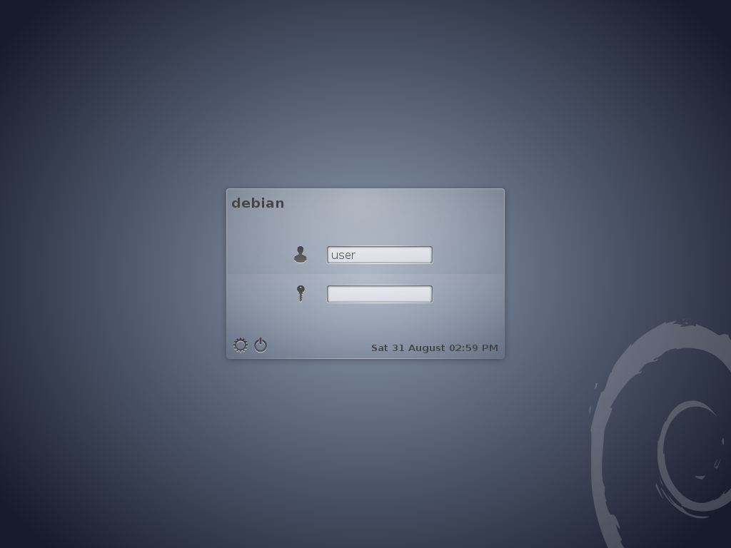 KDM display manager on Debian KDM display manager on Debian