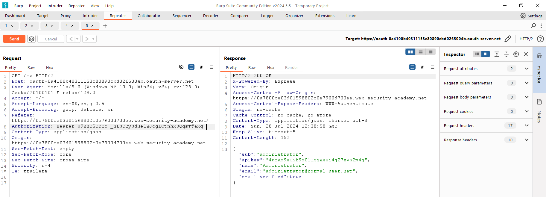 Getting the admin API key Getting the admin API key