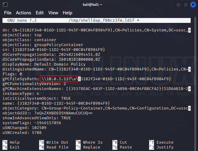 Hacker executes malicious code using a compromised Group Policy Hacker executes malicious code using a compromised Group Policy