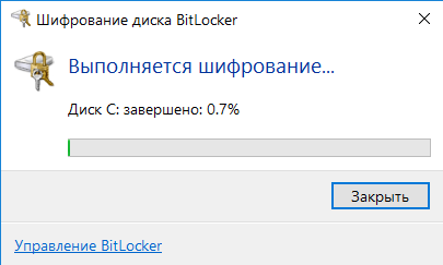 BitLocker Encryption BitLocker Encryption