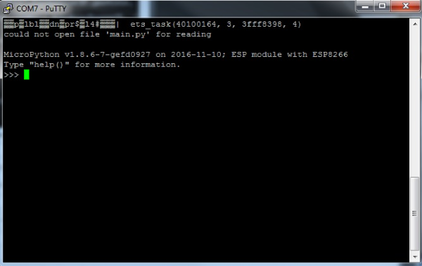 Connecting via SerialPort Connecting via SerialPort