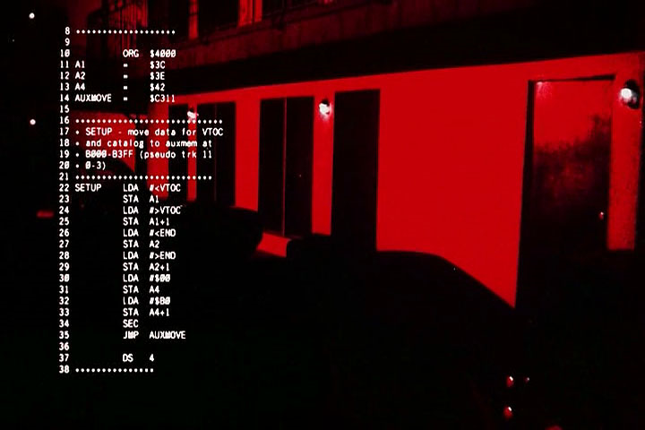 Scene from the movie "Terminator". Scene from the movie "Terminator".