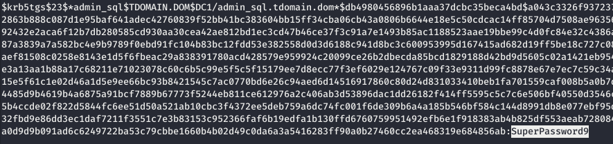 The output generated by hashcat The output generated by hashcat