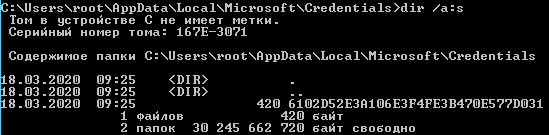 User Credentials User Credentials