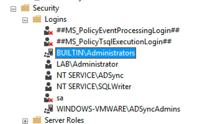 Security Configurations Security Configurations