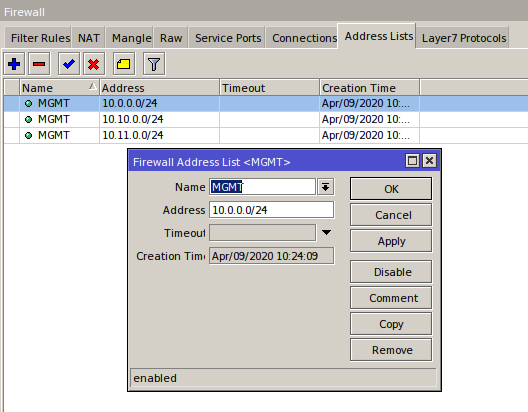 Make Address List Make Address List