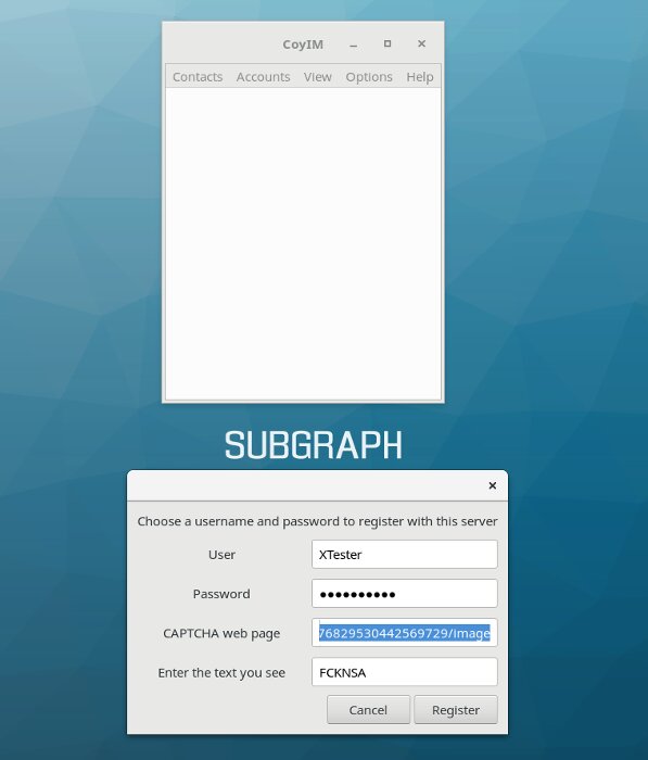 Subgraph OS anonymous messenger Subgraph OS anonymous messenger