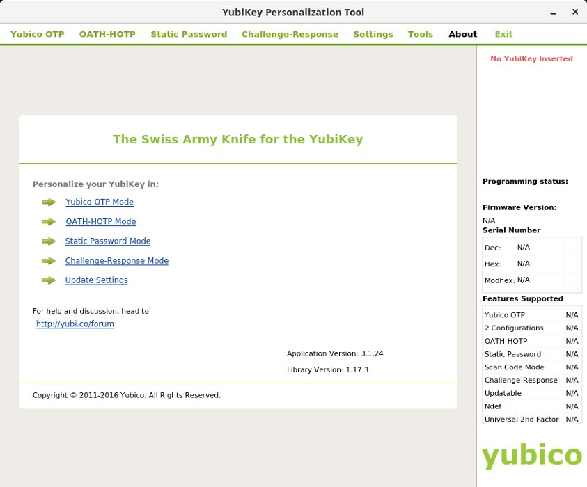 YubiKey OTP in Subgraph OS YubiKey OTP in Subgraph OS