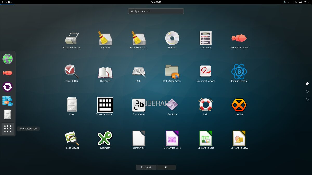 Built-in utilities in Subgraph OS Built-in utilities in Subgraph OS