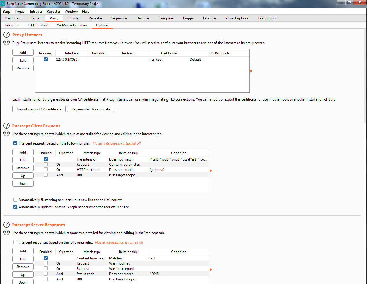 Burp Suite Community Edition