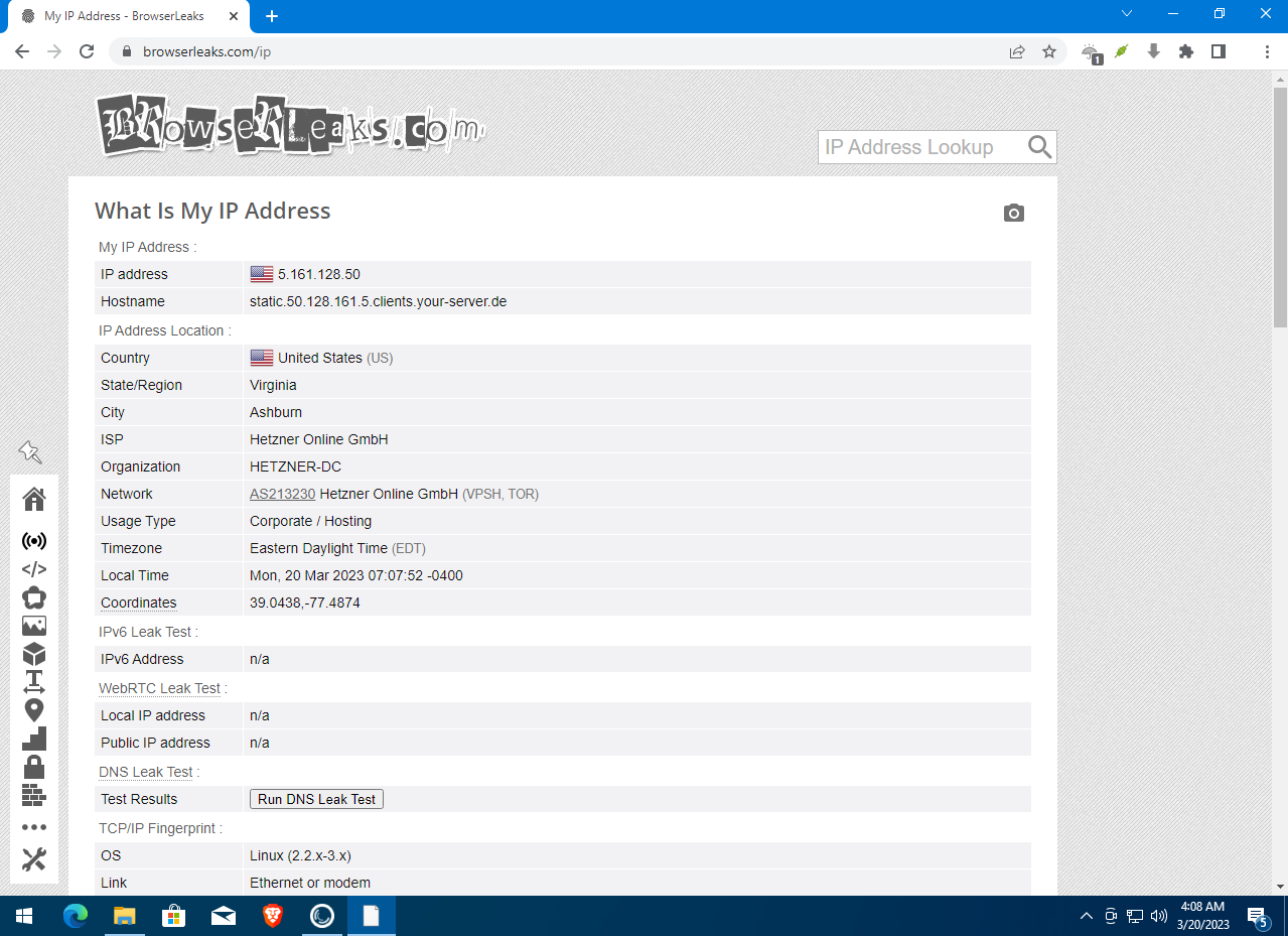 Epic in Encrypted Proxy mode
