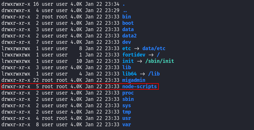 File system structure in FortiOS File system structure in FortiOS