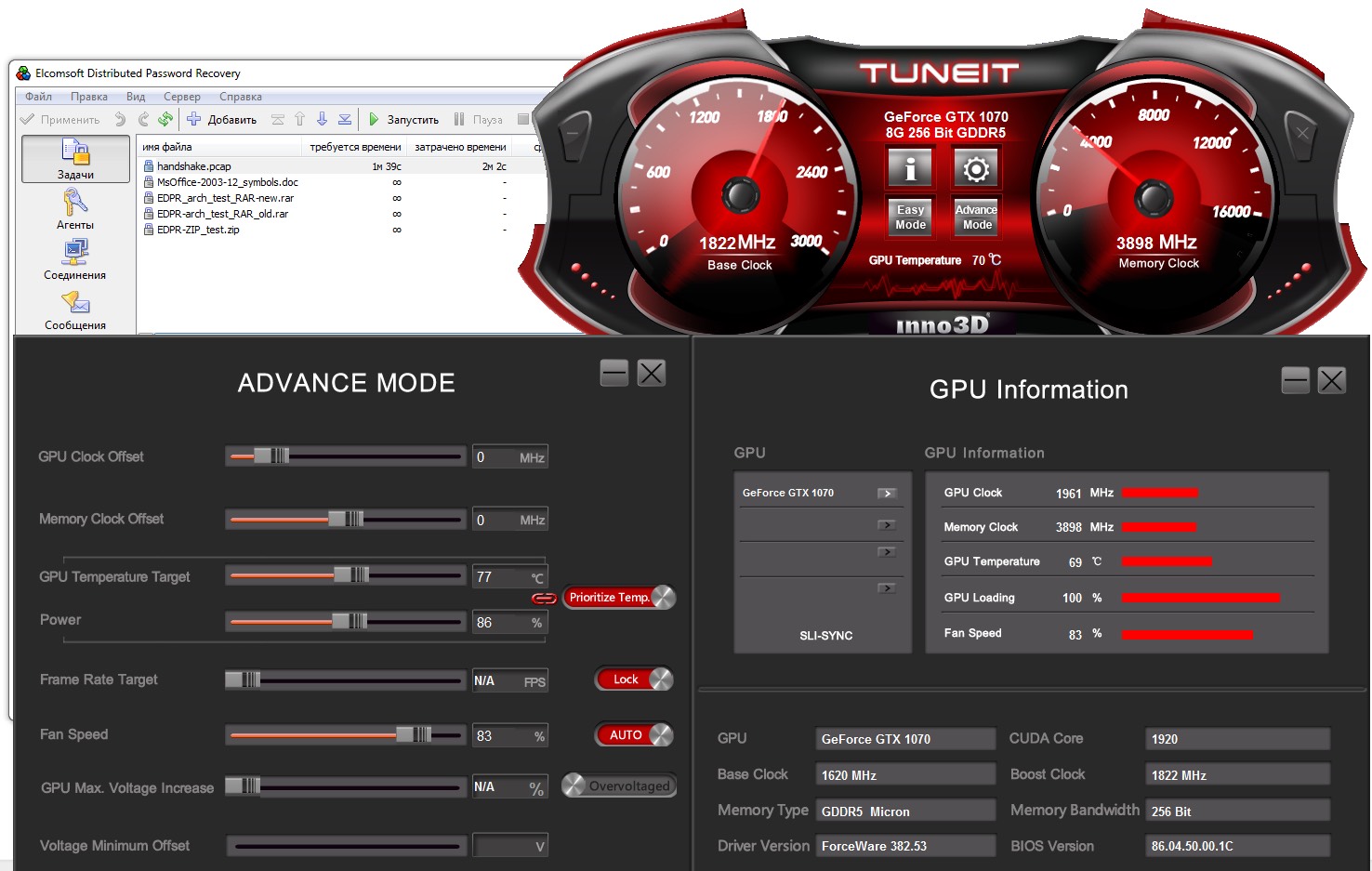 Safe settings for sustained brute‑force runs