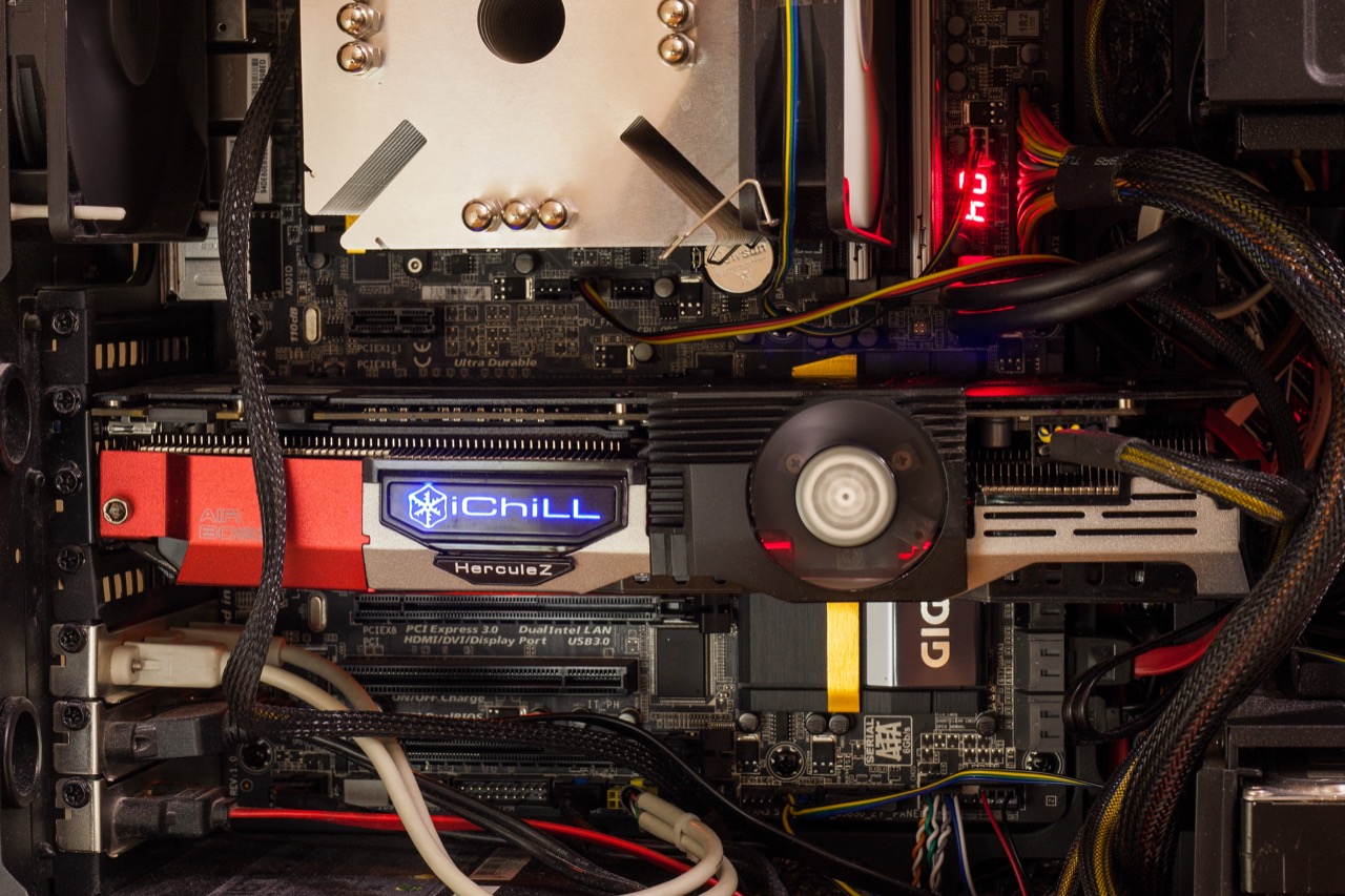 GPU temperature indicator