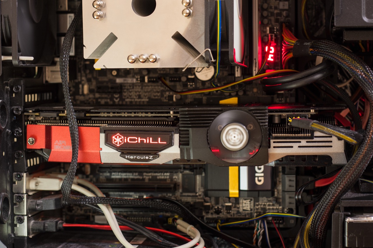 Graphics card at 100% load
