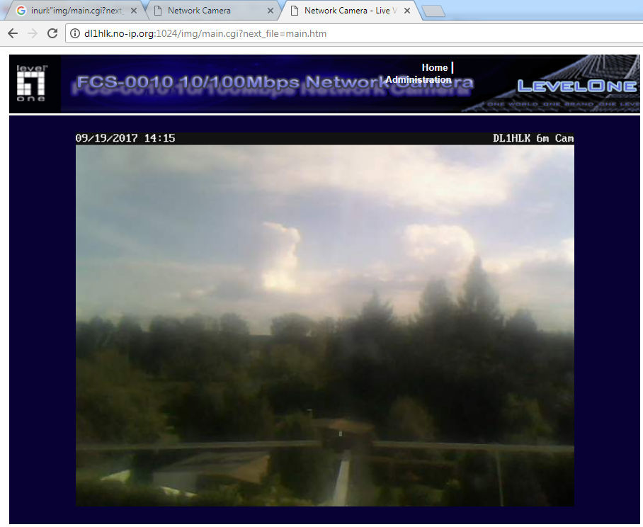 Found one of the IP cameras