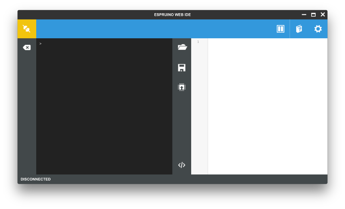 Espruino Web IDE Espruino Web IDE