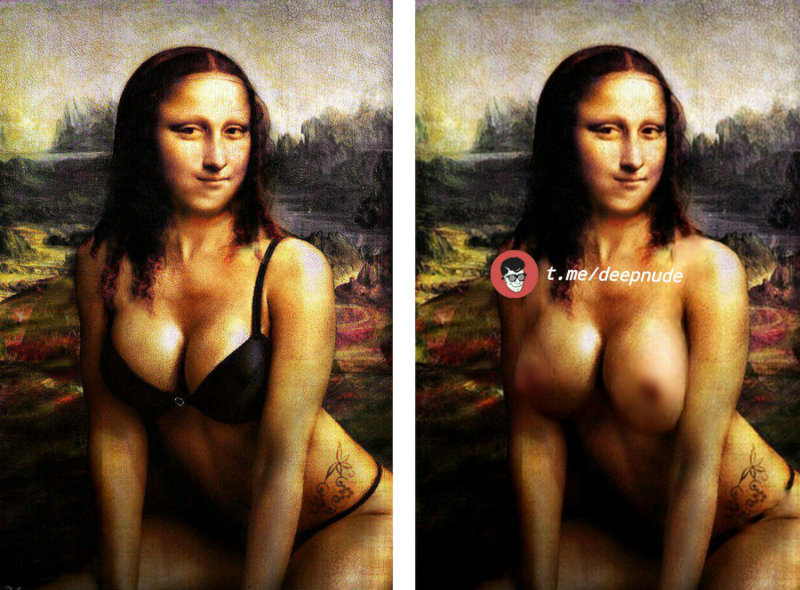 DeepNude’s output can be creative—and unpredictable DeepNude’s output can be creative—and unpredictable