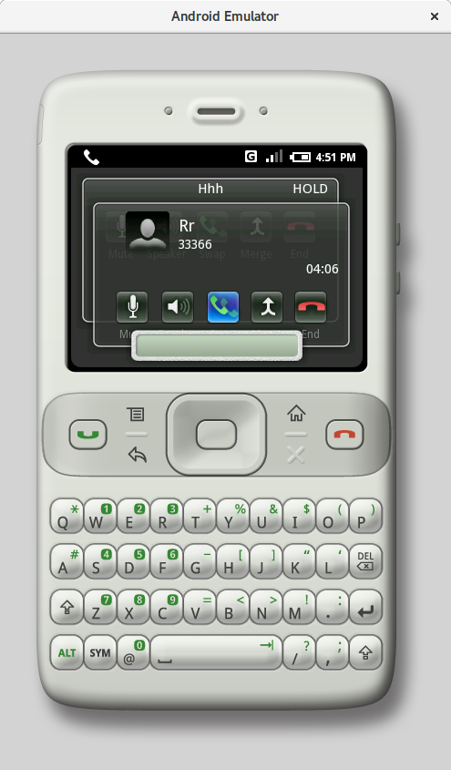 Outgoing call and conference call (m3)