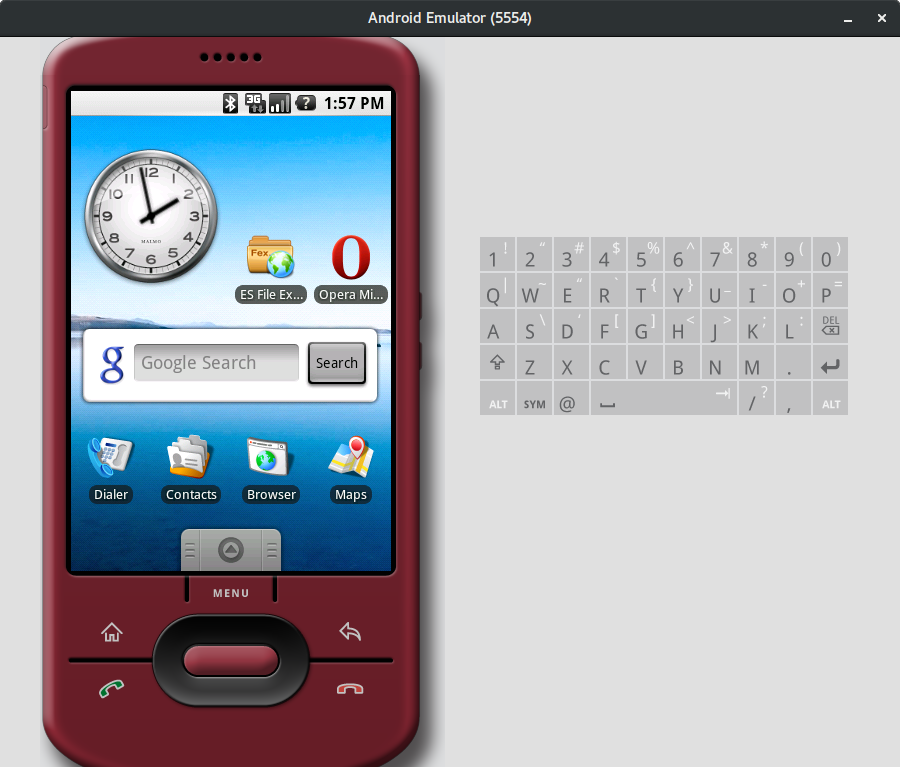 Home screen Home screen