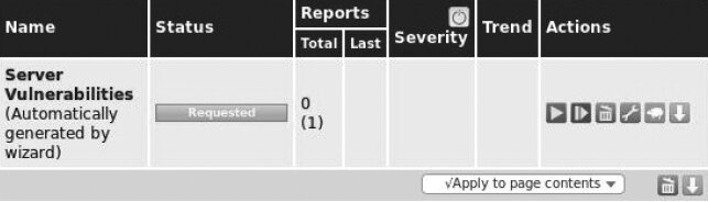 Figure 6.21. Scan started Figure 6.21. Scan started