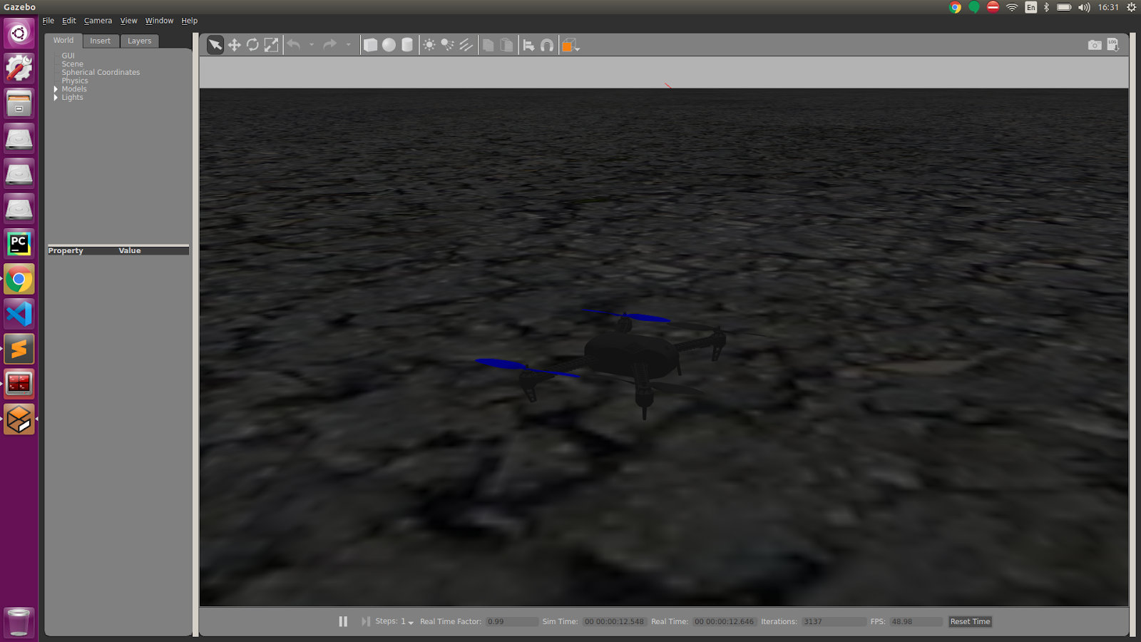 Gazebo simulation
