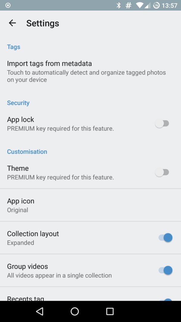 Configuring the fingerprint scanner in Focus and Solo Photo