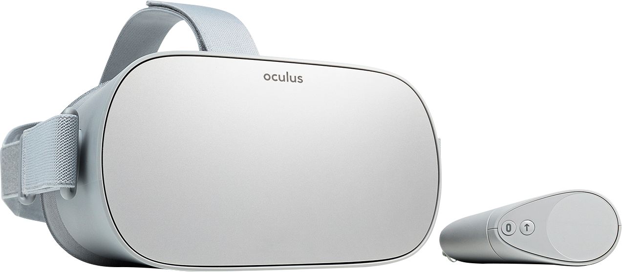 Oculus Go with the included controller