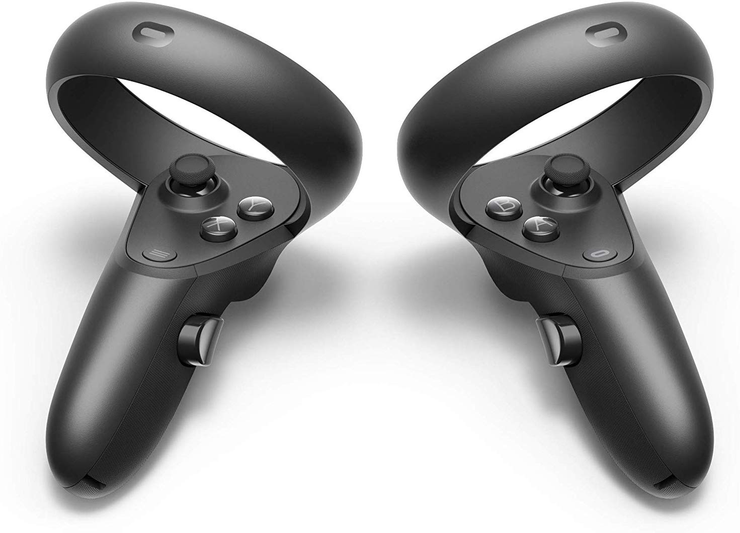 Oculus Touch VR controllers (Rift S version) are still widely regarded as the most comfortable in their class