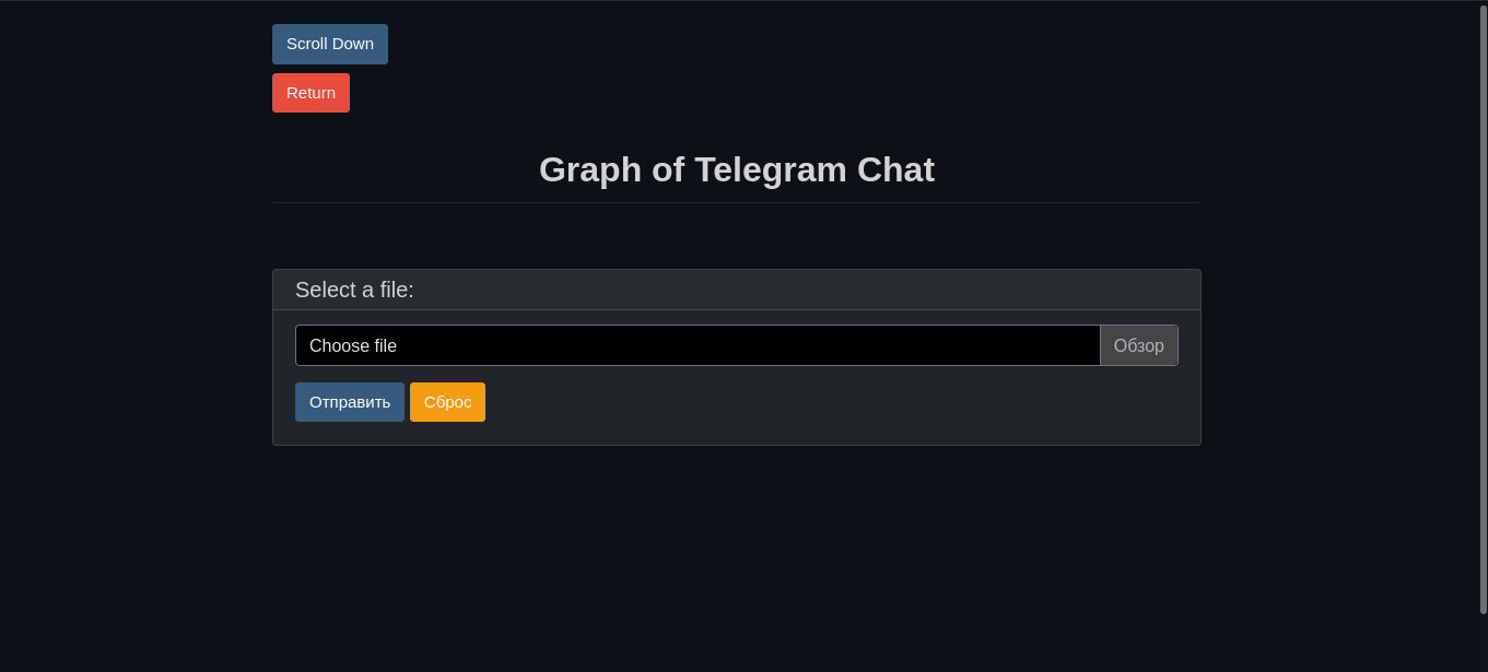 The web interface is uncluttered as well