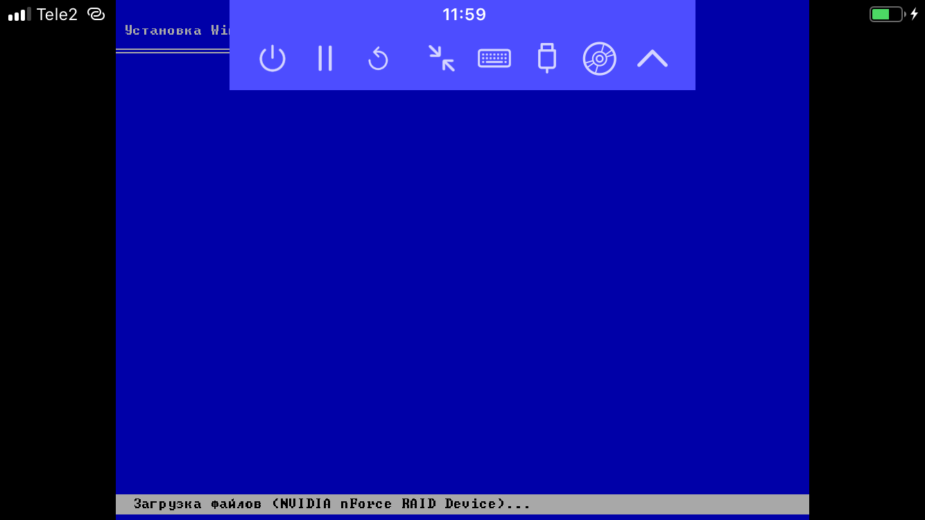 Installing Windows XP in a virtual machine