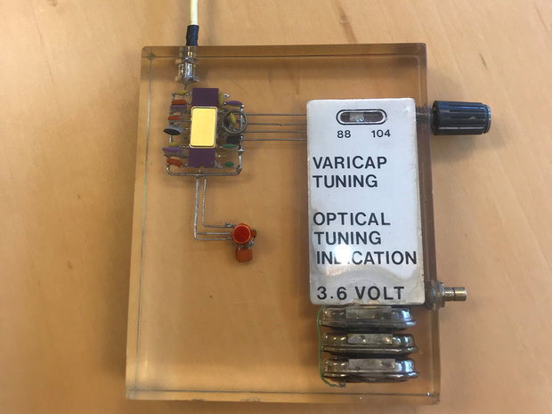 Prototype TDA7000‑based receiver