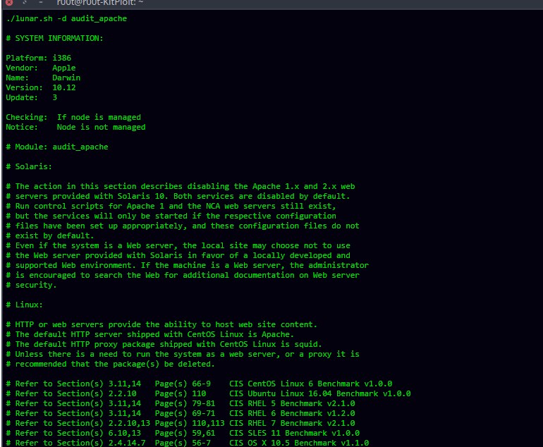 Example of running tests for the Apache web server Example of running tests for the Apache web server